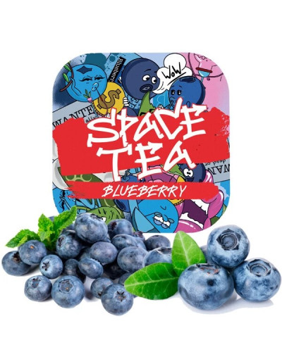 Бестабачная смесь Space Tea Blueberry (черника) 40 гр