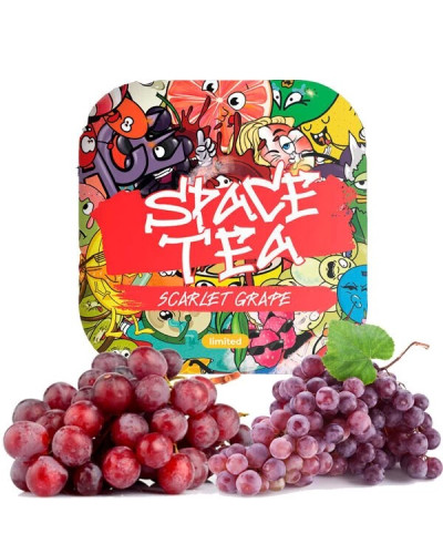 Бестабачная смесь Space Tea Scarlet Grape (виноград) 40 гр