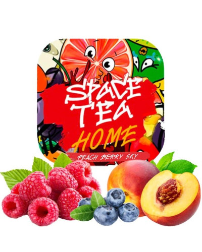 Бестабачная смесь Space Tea Peach Berry Sky (персик ягоды) 40 гр
