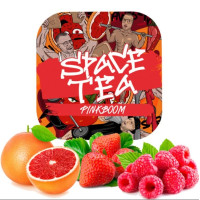 Безтютюнова суміш Space Tea Pinkboom (Грейпфрут малина полуниця) 40г