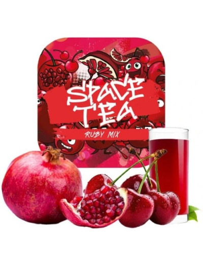 Бестабачная смесь Space Tea Ruby Mix (ягодный микс) 40 гр