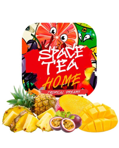 Бестабачная смесь Space Tea Tropical Dreams (тропические фрукты) 40 гр