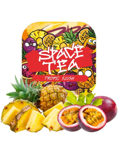 Бестабачная смесь Space Tea Tropic Slush (ананас манго маракуйя) 40 гр