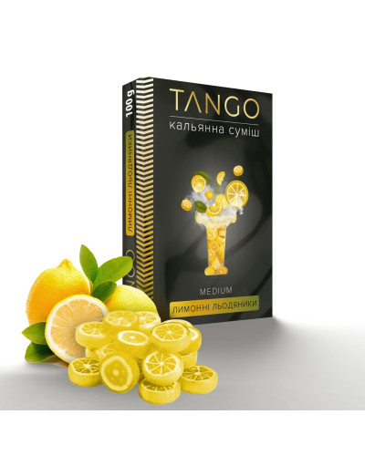 ТЮТЮН ДЛЯ КАЛЬЯНУ TANGO 100 ГР ЛИМОННІ ЛЬОДЯННИКИ