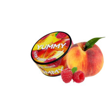 Табак для кальяна YUMMY Персик малина 100гр