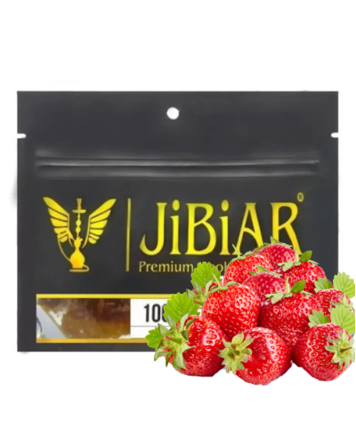 Табак для кальяна JiBiAR 100 гр Strawberry (клубника)