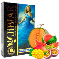 Табак для кальяна JiBiAR 50 гр Cinderella (апельсин ананас арбуз дыня манго маракуйя мята)