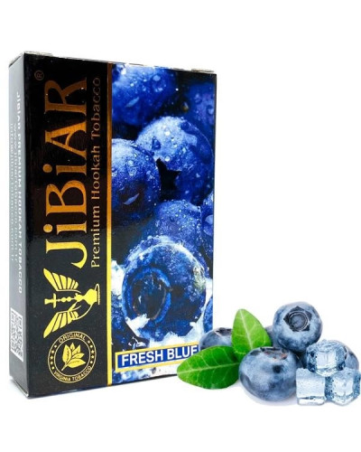 Табак для кальяна JiBiAR 50 гр Fresh Blue (черника лед)