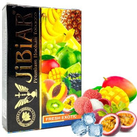 Табак для кальяна JiBiAR 50 гр Fresh Exotic (манго маракуйя личи лед)