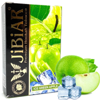 Табак для кальяна  JiBiAR 50 гр Ice Green Apple (яблуко лід)