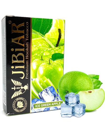 Табак для кальяна JiBiAR 50 гр Ice Green Apple (яблуко лід)