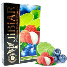 Табак для кальяна JiBiAR 50 гр Lime Lychee Blueberry (черника личи лайм)