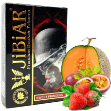 Табак для кальяна JiBiAR 50 гр  Sweet Princess (дыня клубника маракуя)