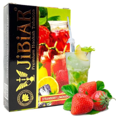 Табак для кальяна JiBiAR 50 гр Strawberry Lemonade (клубничный лимонад)