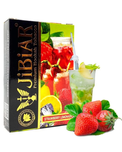Табак для кальяна JiBiAR 50 гр Strawberry Lemonade (клубничный лимонад)