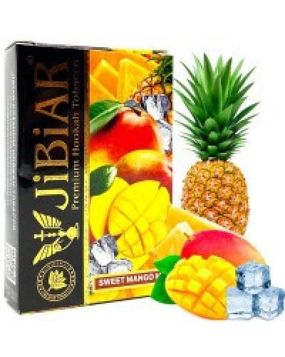 Табак для кальяна JiBiAR 50 гр Sweet Mango Mix (манго ананас лед)
