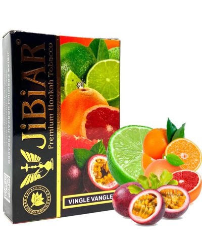 Табак для кальяна JiBiAR 50 гр Vingle Vangle (маракуйя грейпфрут лайм)