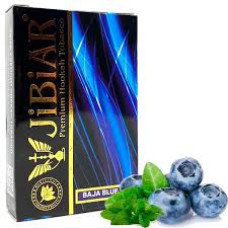 Табак для кальяна  JiBiAR 50 гр Baja Blue (чорниця  м'ята)