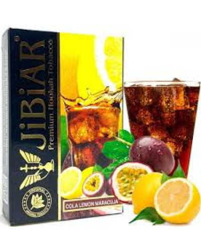 Табак для кальяна JiBiAR 50 гр Cola Lemon Maracuja (кола лимон маракуйя)
