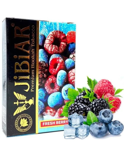 Табак для кальяна JiBiAR 50 гр Fresh Berry (ежевика малина лед)