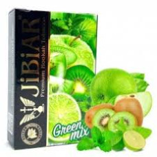 Табак для кальяна JiBiAR 50 гр Green Mix (зеленое яблоко киви лайм)