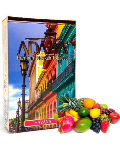 Табак для кальяна JiBiAR 50 гр Havana (ананас банан виноград клубника маракуйя питайя)