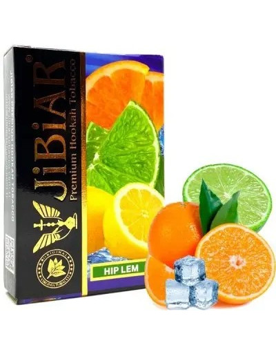 Табак для кальяна JiBiAR 50 гр Hip Lem (лимон лайм апельсин)