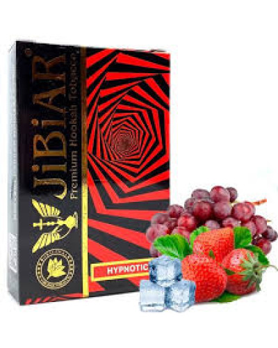 Табак для кальяна JiBiAR 50 гр Hypnotic (виноград клубника лед)