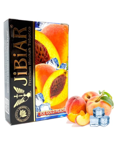 Табак для кальяна JiBiAR 50 гр Ice Gold Peach (персик лед)