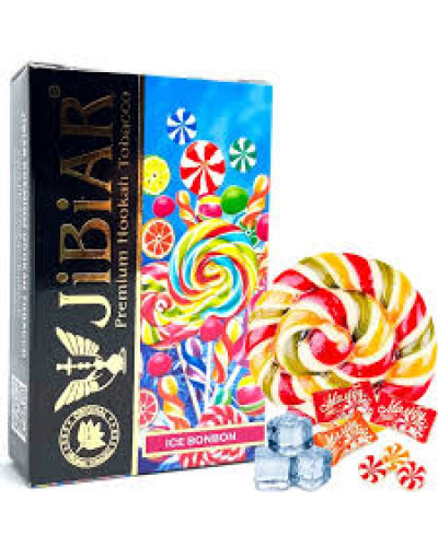 Табак для кальяна JiBiAR 50 гр Ice Bonbon (фруктовый леденец лед)