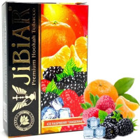 Табак для кальяна JiBiAR 50 гр Ice Raspberry Tangerine (мандарин ежевика малина лед)
