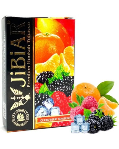 Табак для кальяна JiBiAR 50 гр Ice Raspberry Tangerine (мандарин ежевика малина лед)