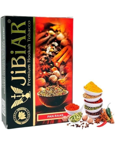 Табак для кальяна JiBiAR 50 гр Pan Raas (индийские среции)