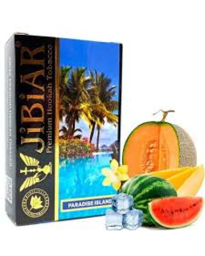 Табак для кальяна JiBiAR 50 гр Paradise Island (манго дыня арбуз ваниль)