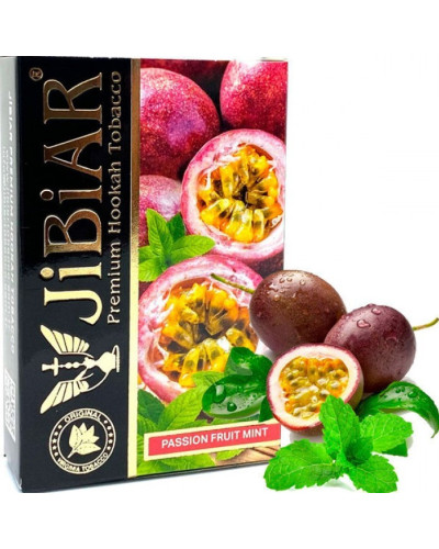 Табак для кальяна JiBiAR 50 гр Passion Fruit Mint (маракуйя мята)