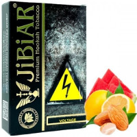 Табак для кальяна JiBiAR 50 гр Voltage (арбуз лимон миндаль)
