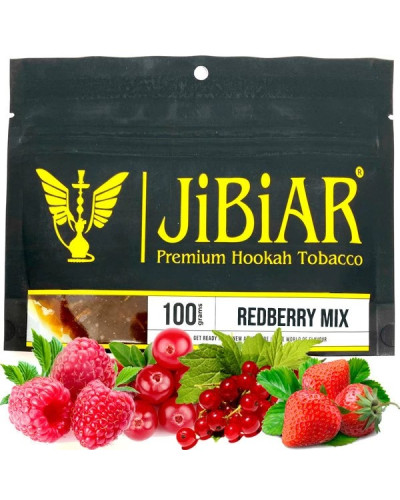 Табак для кальяна JiBiAR 100 гр Red Berry Mix (ягідний мікс)