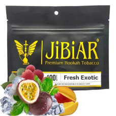 Табак для кальяна JiBiAR 100 гр Fresh Exotic (манго маракуйя личи лед) (просроченный)