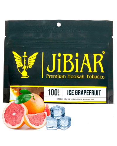 Табак для кальяна JiBiAR 100 гр Ice Grapefruit (грейпфрут со льдом) (просроченный)