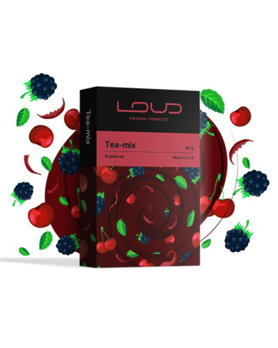 Табак для кальяну LOUD Medium 40 гр Tea-mix (Ягідний чай)