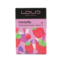 Табак для кальяна LOUD Medium 40 гр Candyflip (Холодный малиновый леденец)