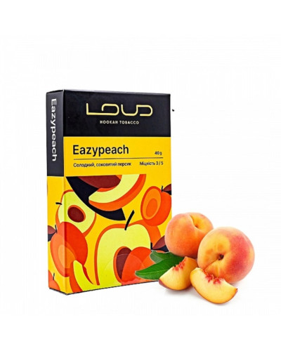 Табак для кальяна LOUD Medium 40 гр Eazypeach (Персик)