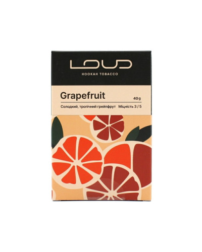 Табак для кальяна LOUD Medium 40 гр Grapefruit (Грейпфрут)