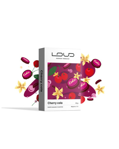 Табак для кальяну LOUD Lite 50 гр Cherry Cola (Кола вишня ваніль)
