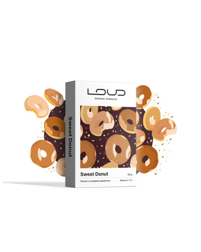 Табак для кальяна LOUD Lite 50 гр Sweet Donut (Пончик с карамелью)