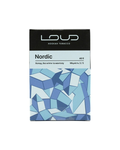 Табак для кальяна LOUD Medium 40 гр Nordic (Холод)