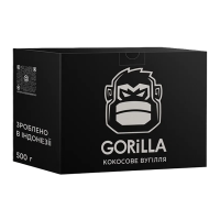  Уголь кокосовый Gorilla 0,5кг 25х25 мм