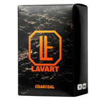 Вугілля кокосове Lavart  1кг 72шт куб 25х25