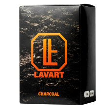 Вугілля кокосове Lavart  1кг 72шт куб 25х25