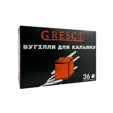УГОЛЬ ОРЕХОВЫЙ GRESCO 0,5 КГ (36 КУБИКОВ) 25 ММ